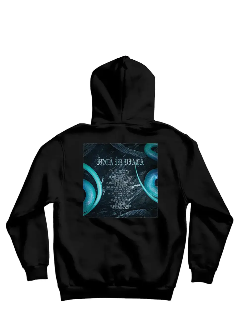 INCA IN VIATA TRACKLIST HOODIE