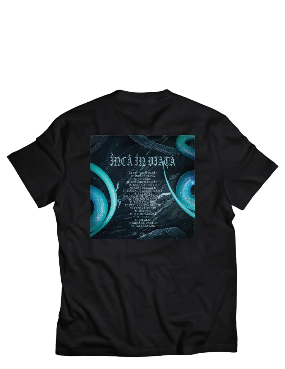 INCA IN VIATA TRACKLIST TEE